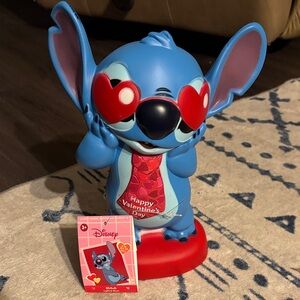 Disney Stitch Lighted Decor! Happy Valentines Day! Brand New!
